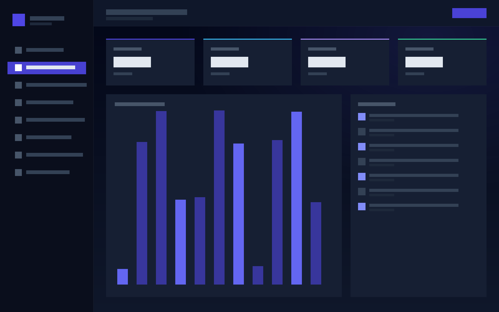 Operix dashboard preview